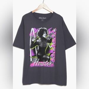 Whitney Houston Cotton Graphic T-Shirt (NWT) 🎶🎤🎵